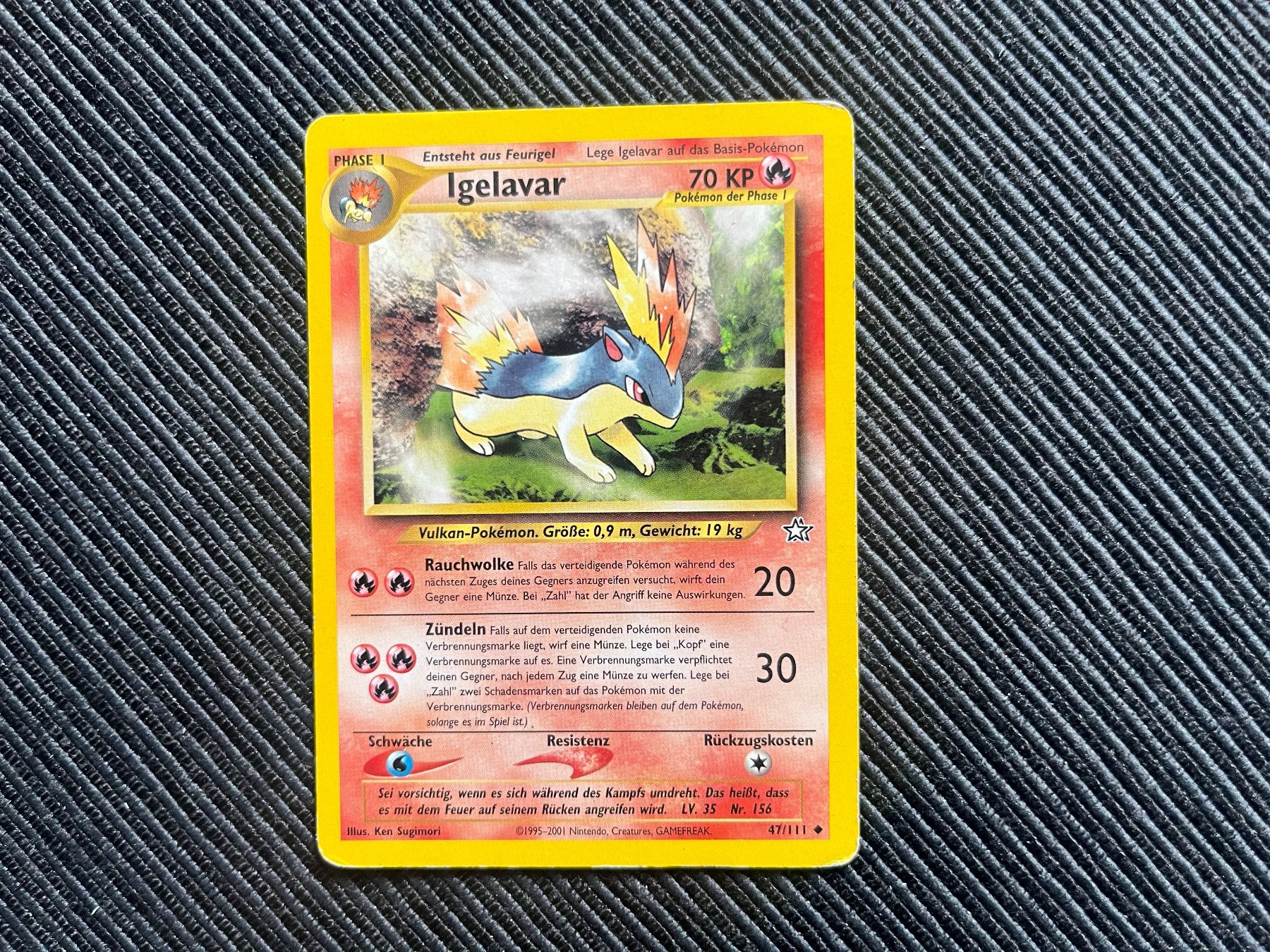 Pokémon Carte collezionabili: Pokemon Igelavar non Holo Neo Genesis – Usato da Wabern venduto da Collectfun