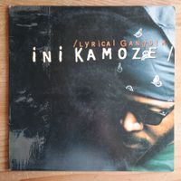 Ini Kamoze‎– Lyrical Gangsta LP US-1995 1st PRESS VG++/VG(+)