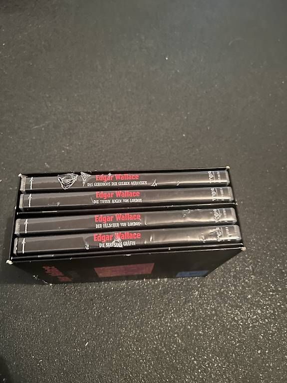 Tutti i DVDs: Edgar Wallace Sanmelbox – Usato da Rheineck venduto da Delsiebero