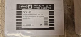 Helios DLV 100 Design-Lüftungsventil (DN 100) – Neu & OVP
