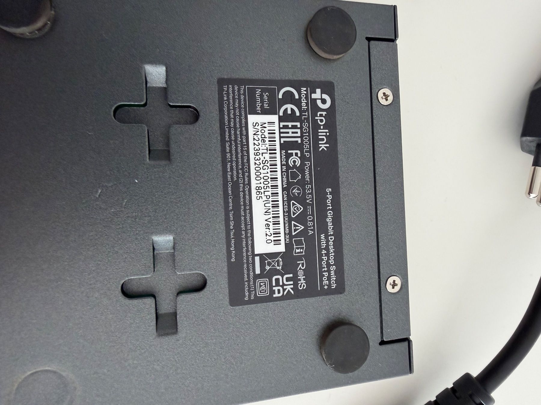 Elektronikbauteile: Switch Netzwerk – Gebraucht aus Herisau von Scorpion445 1