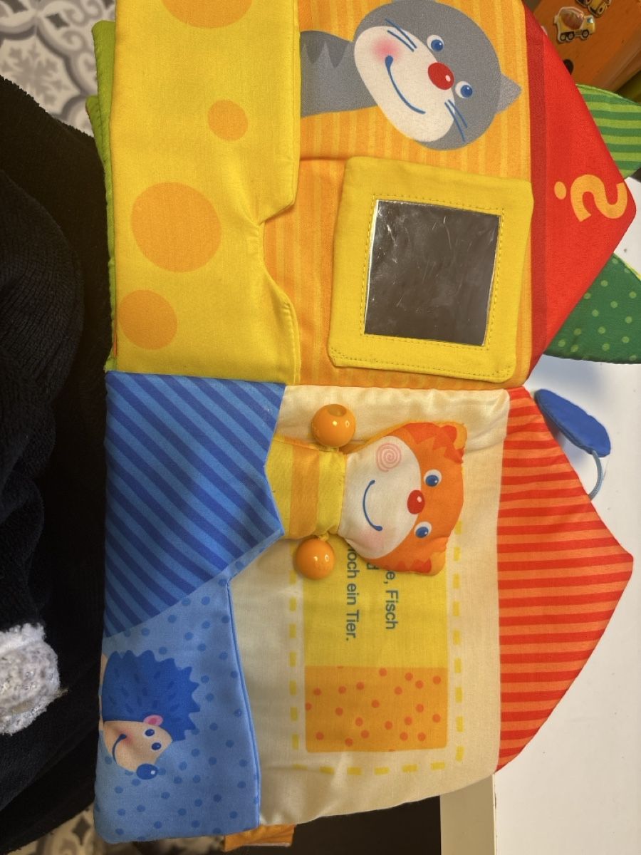 Libri: Haba Stoffbuch mit Fingerpuppe, neu. – Nuovo (secondo la descrizione) da Bolligen venduto da Danibr 4