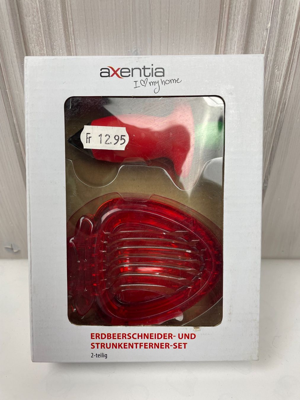 Küchengeräte: Erdbeerschneider Set von Axentia - Neu – Neu und originalverpackt aus Wängi von LiqKojote