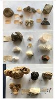 Sammlung diverser Mineralien  -  26 Stk.