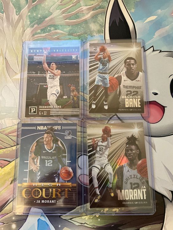 JA Morant und Desmond Bane NBA TCG selten!! (Neu (gemäss Beschreibung ...