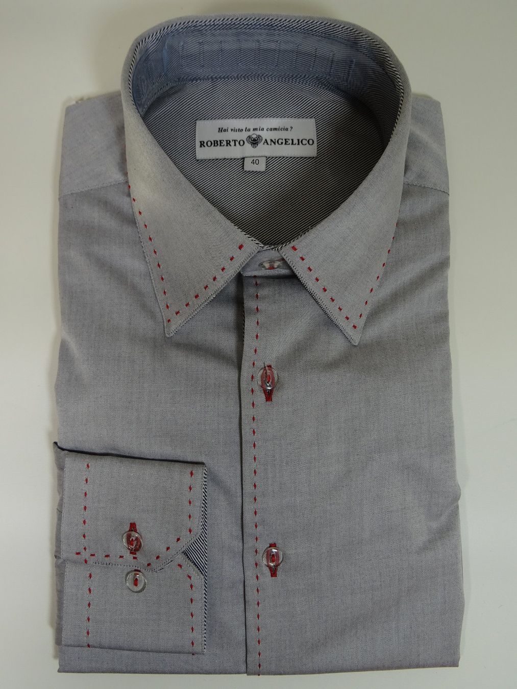 Camicie: Baumwollhemd Herren Grösse 40 - Slim Fit – Usato da Zürich venduto da pet_gcy9