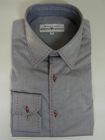 Baumwollhemd Herren Grösse 40 - Slim Fit