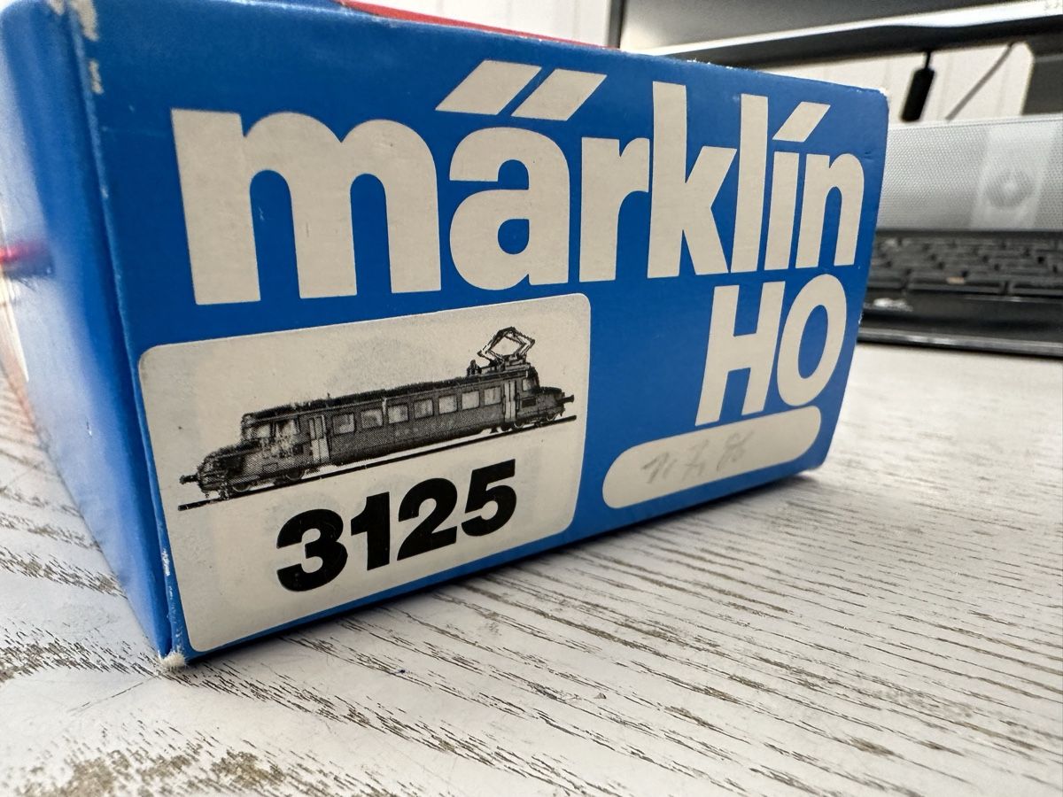 Märklin Modellini di ferrovie: Märklin 3125 SBB Rbe 2/4 Roter Pfeil DCC – Usato da Lupsingen venduto da New-Haven 7