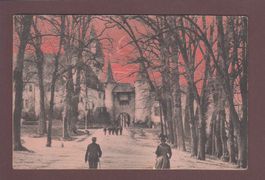COLOMBIER - Entrée du Château - 1911