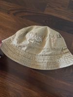 Bucket Hat Malta Beige Cotton Embroidered Souvenir Cap