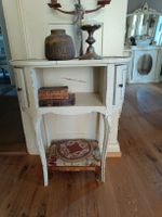 Konsolentisch weiss Shabby Chic mit zwei Schranktüren