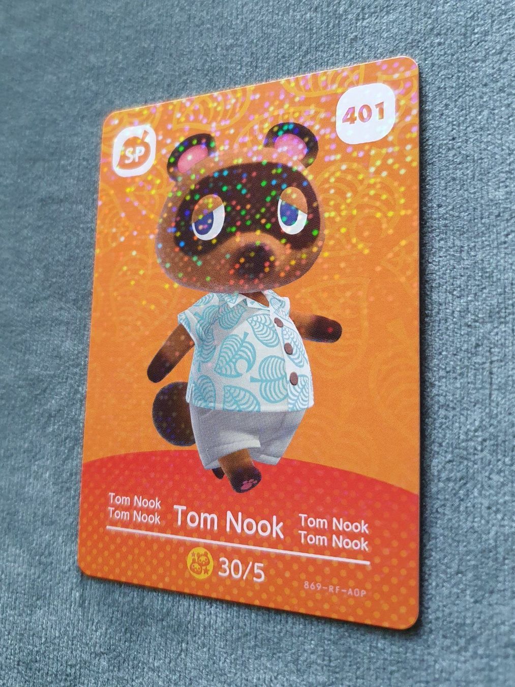 Karten: Carte amiibo Série 5 Tom Nook #401 – Gebraucht aus Cossonay-Ville von cba_69tt 1