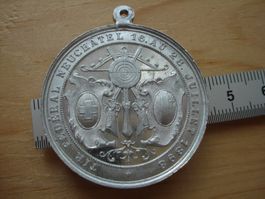 (W2) Schützenmedaillen Neuchâtel 1898 WM ( Richter 974a)