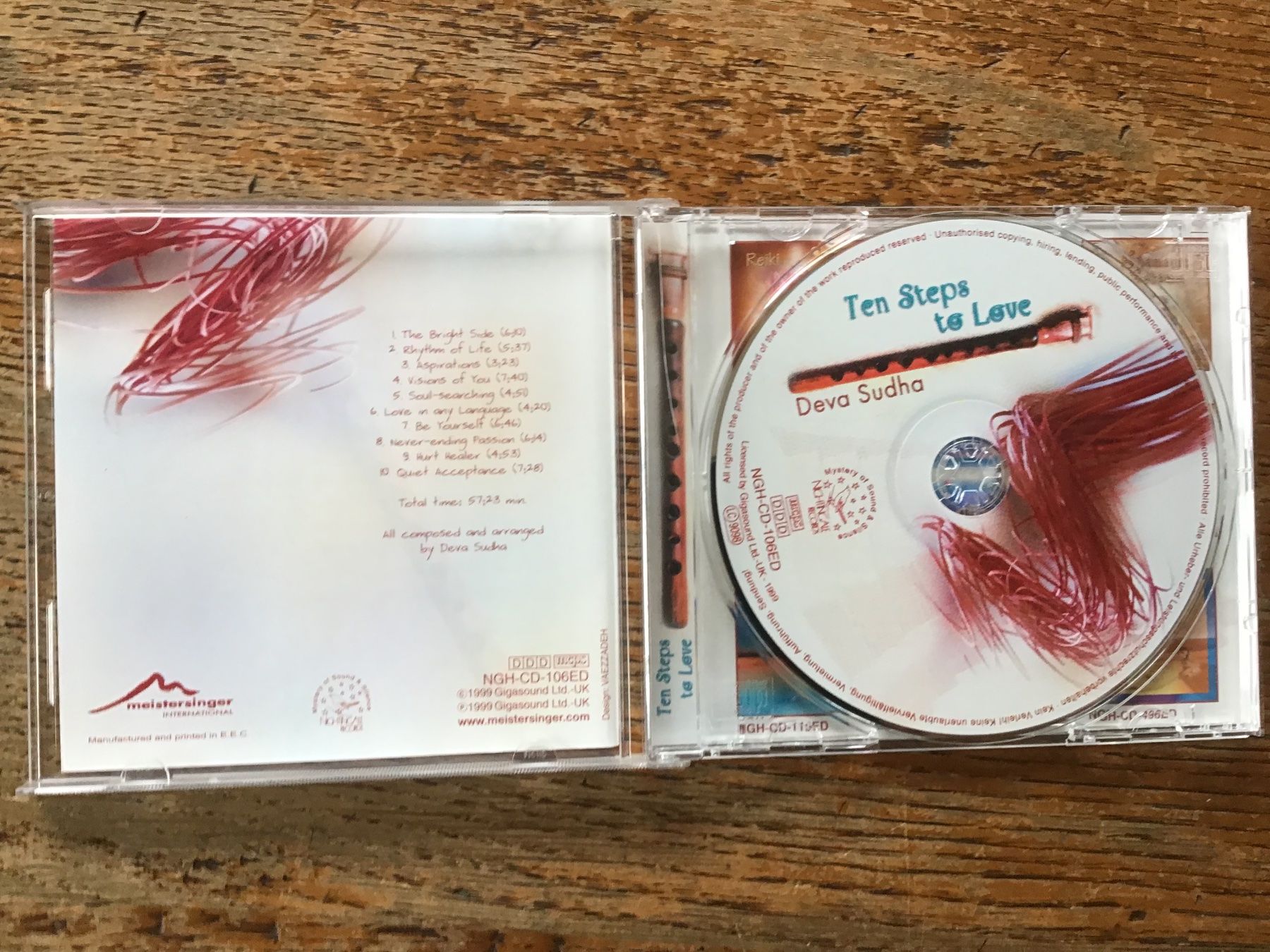CD: CD Deva Sudha Ten Steps to Love – Usato da Fully venduto da Ruby97 1
