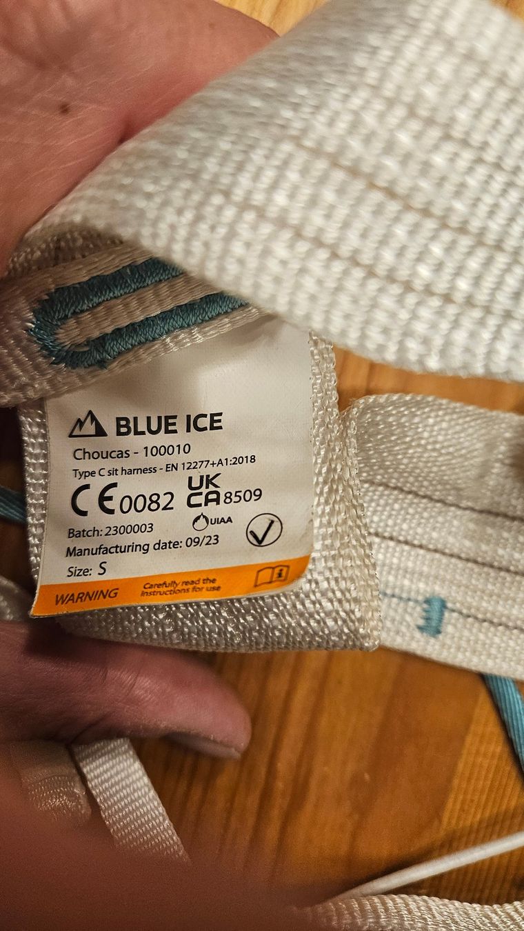 Altro per sci: Baudrier Blue Ice Choucas taille S – Nuovo (secondo la descrizione) da Baulmes venduto da Emm_g29m 1