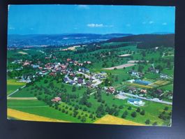 Alte Ansichtskarte Rüediswil LU, Flugaufnahme 1969 ?