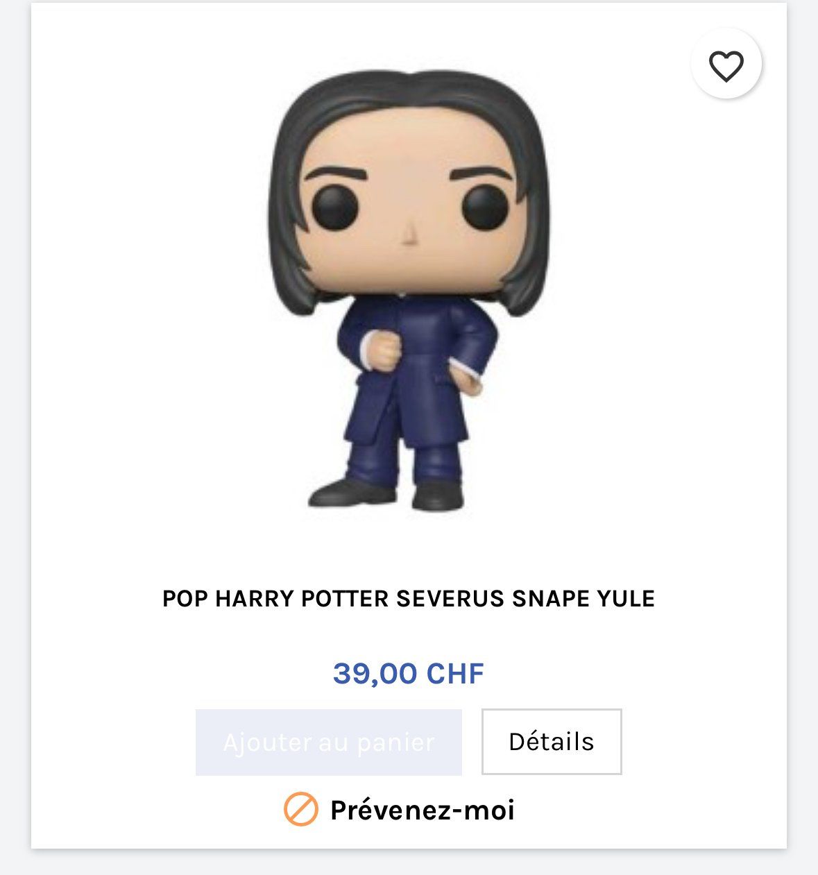 Funko Figuren: Funko Pop - Harry Potter - Severus Snape - Yule Ball - 94 – Neu und originalverpackt aus Grand-Lancy von alf_8dk7 3