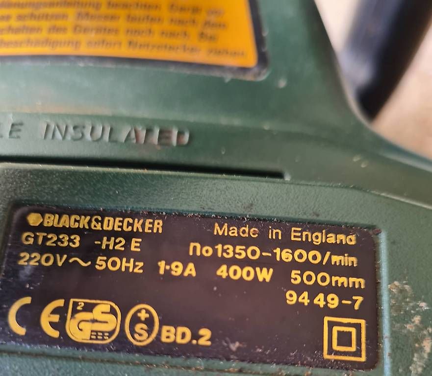 Tutte le macchine: Taille-haies Black & Decker GT233 – Usato da Savigny venduto da Zoulou63 2