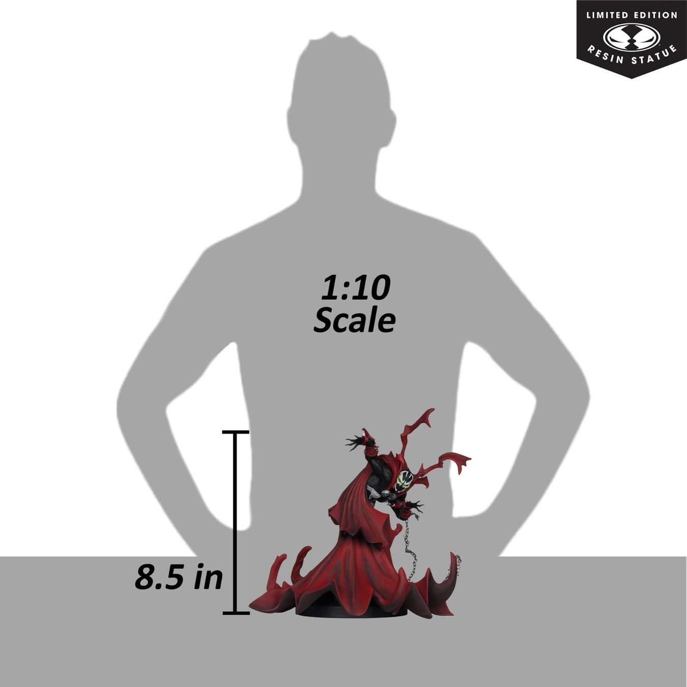 Statuette: Spawn Inspired by Greg Capullo (Black White & Red All Over) – Nuovo e nell'imballaggio originale da St-Imier venduto da ATTAKSHOP 9