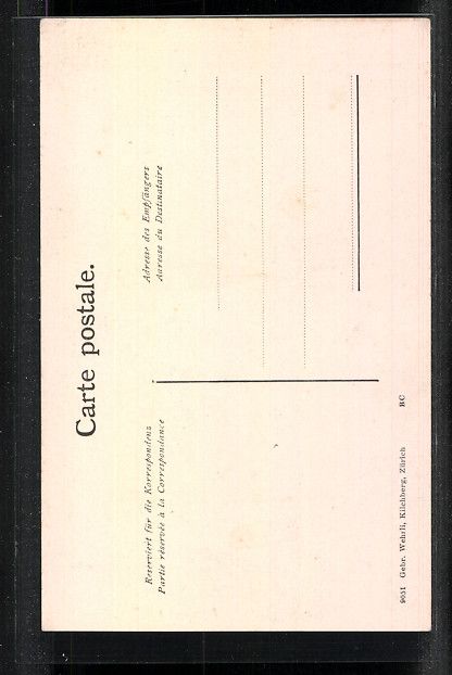 Cartoline postali: Appenzell, Ortsansicht mit Appenzellerin – Usato da Berlin venduto da bartko-reher 1
