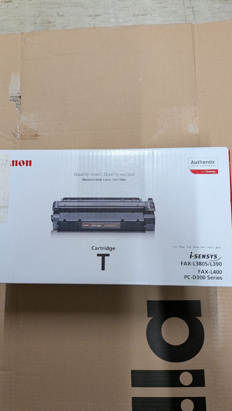 Canon Druckerpatronen & Toner: fax toner L400 PC-D 300 Series – Neu und originalverpackt aus St. Niklausen LU von Sebastian-D