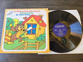 Märli Schallplatte - De Wolf und di sibe Geissli - Top!