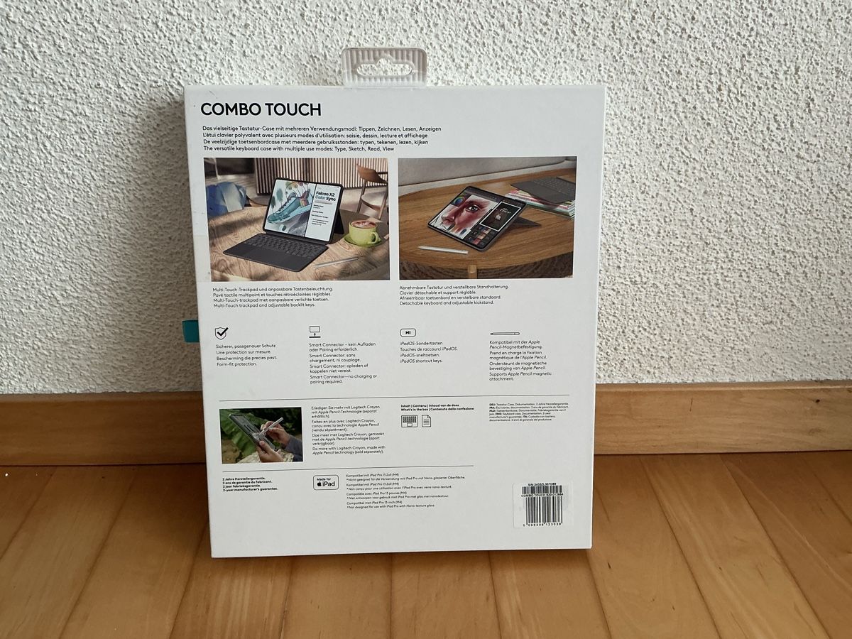 Covers & Borse: Logitech Combo Touch (iPad Pro 13 M4) – Nuovo (secondo la descrizione) da Arbon venduto da Ramon136 1