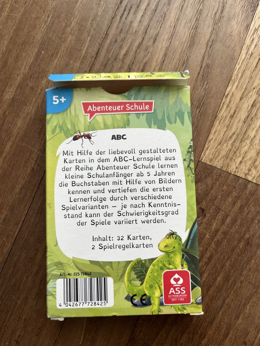 Giochi: Abenteurer Schule- ABC – Usato da Luzern venduto da Aldabema 1