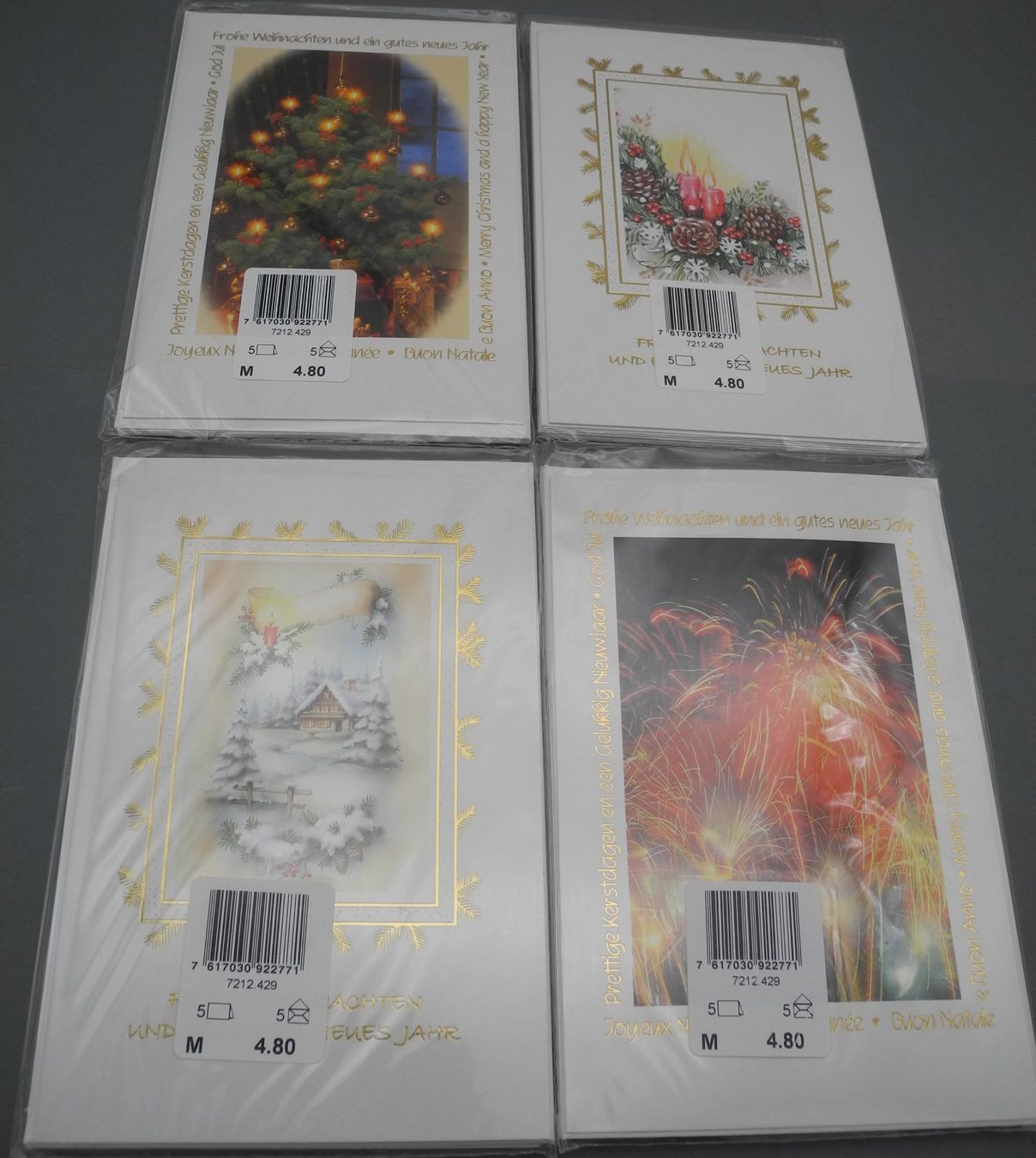 Cartoline: 20 Weihnachtskarten, Nr. m12 – Nuovo e nell'imballaggio originale da Kottwil venduto da Crazyrolf 2