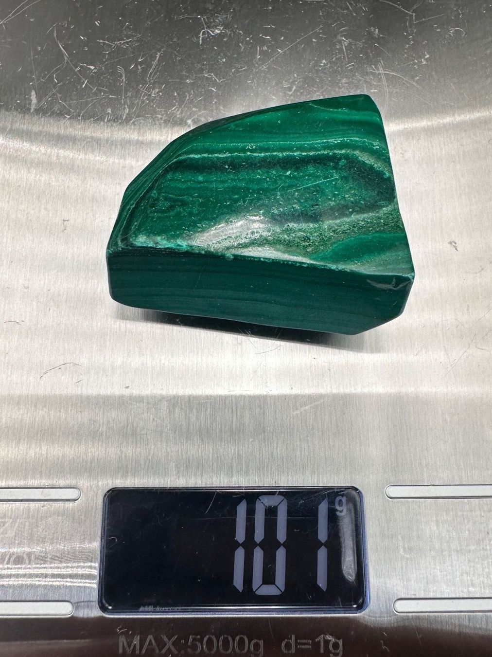 Minerali & Pietre curative: Malachit Freiform, Handschmeichler Heilstein – Nuovo e nell'imballaggio originale da Männedorf venduto da Handschmeichler 5