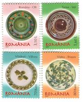 Briefmarken "Keramik". Rumänien
