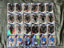 Topps Chrome UCC & Premier League 2025/26 Manchester City 