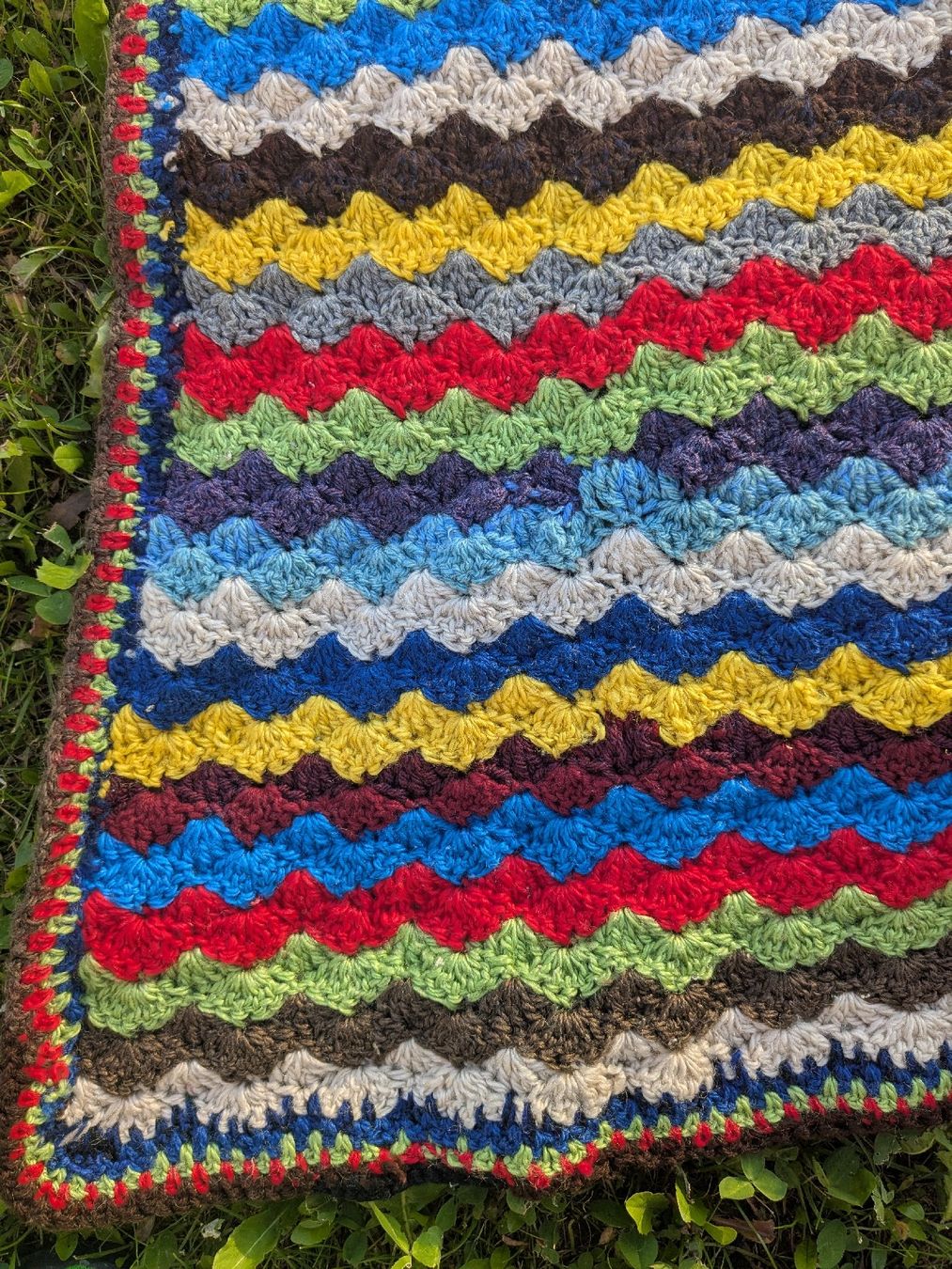 Tutte le decorazioni: Gestrickte Bettdecke – Usato da Steffisburg venduto da dik_8w5b 1