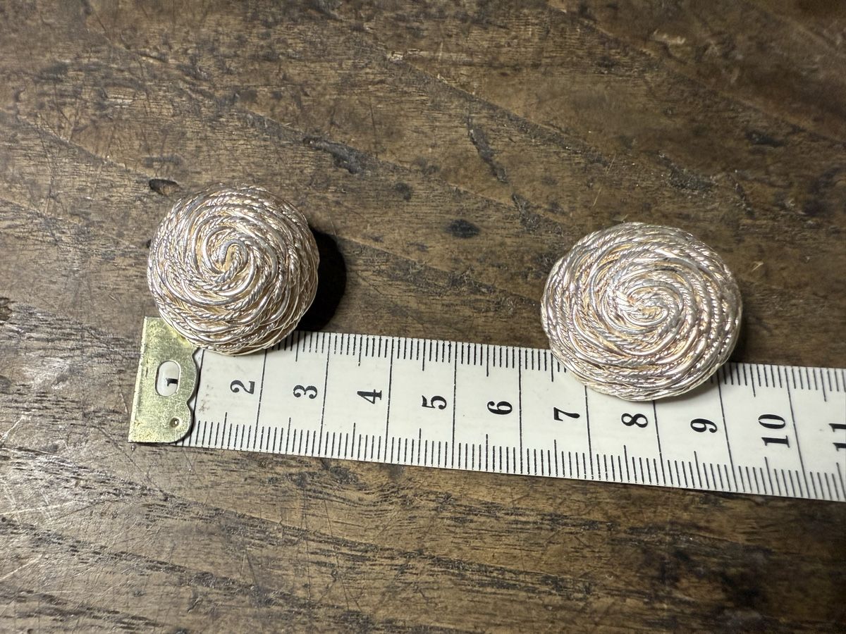 Orecchini pendenti & Orecchini a lobo: Vintage-Ohrringe Cabouchon Paris – Usato da Lamone venduto da LaCantinaMagica 6