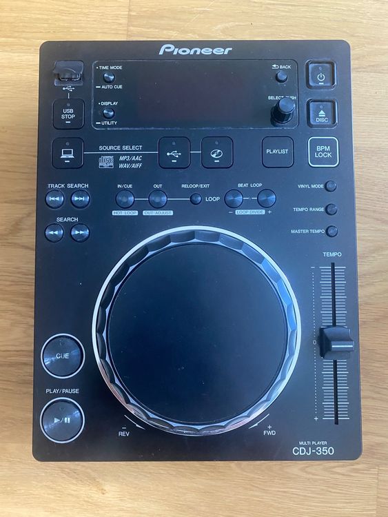 Pioneer DJ Set (2x CDJ 350 + CDM 350) inkl. Zubehör & Koffer