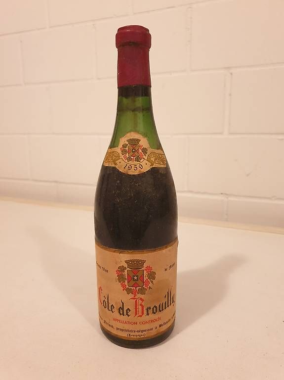 Vino: Cõte de Brouilly 1959 – Nuovo (secondo la descrizione) da Staufen venduto da qualiton