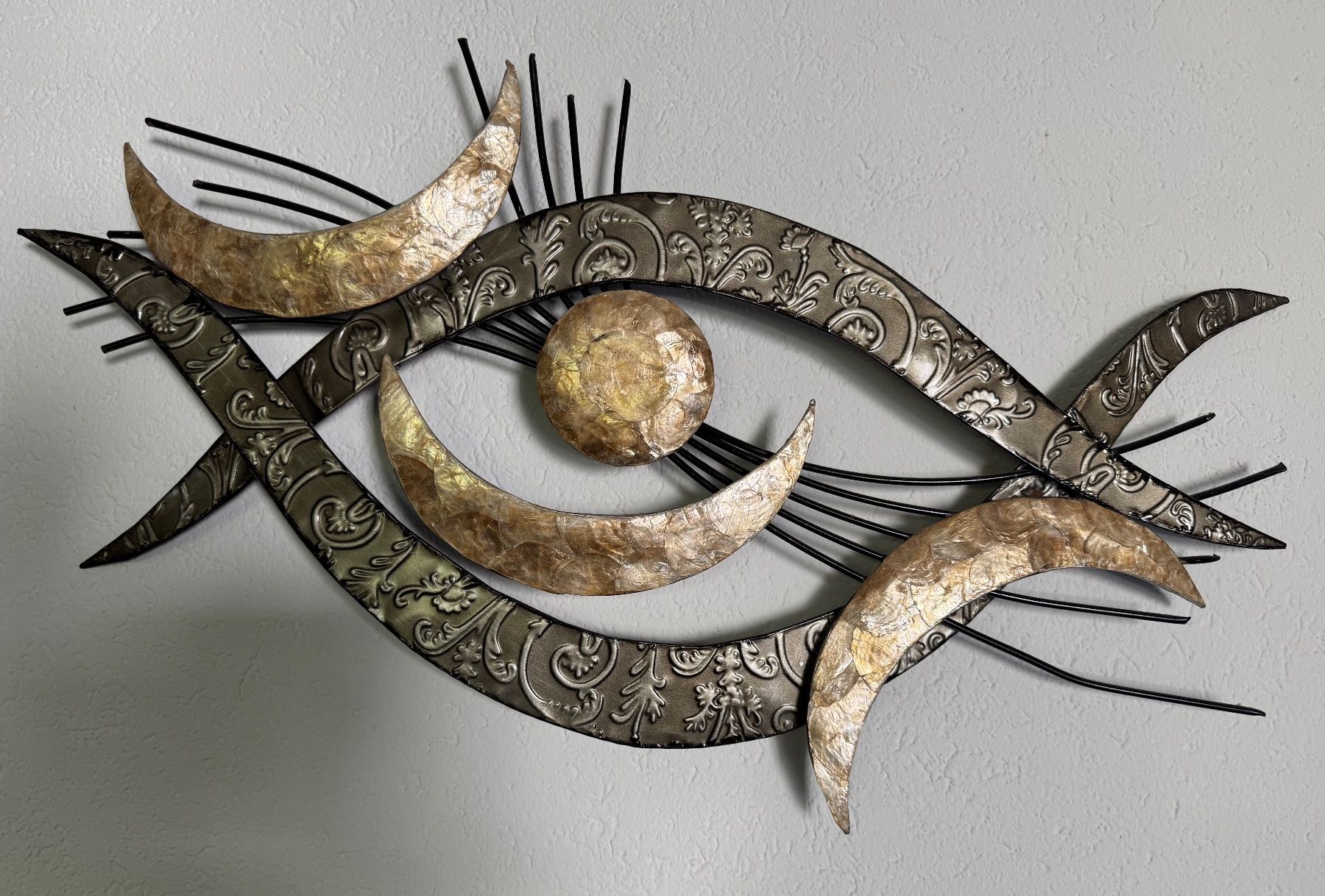 Tutte le decorazioni: 3D Metall-Wandbild Auge – Usato da Schafisheim venduto da ott_5gkh