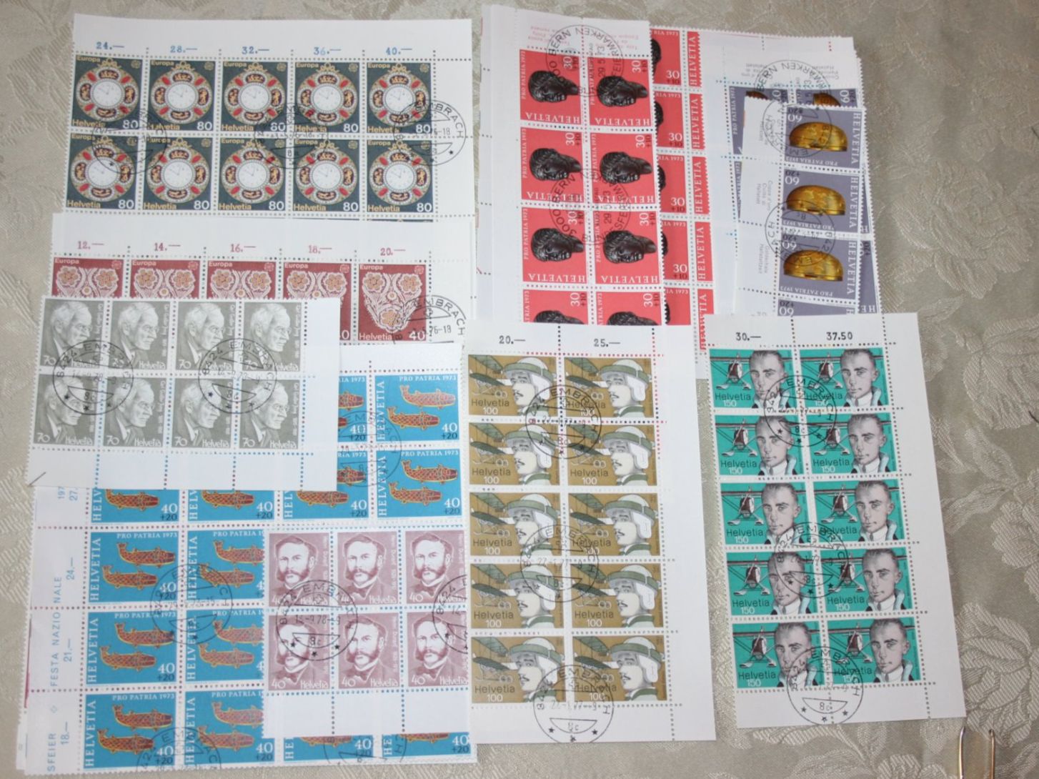 Tous les timbres: CH-Briefmarkensammlung ab Strubel – D'occasion à Seltisberg par Aurora066 3