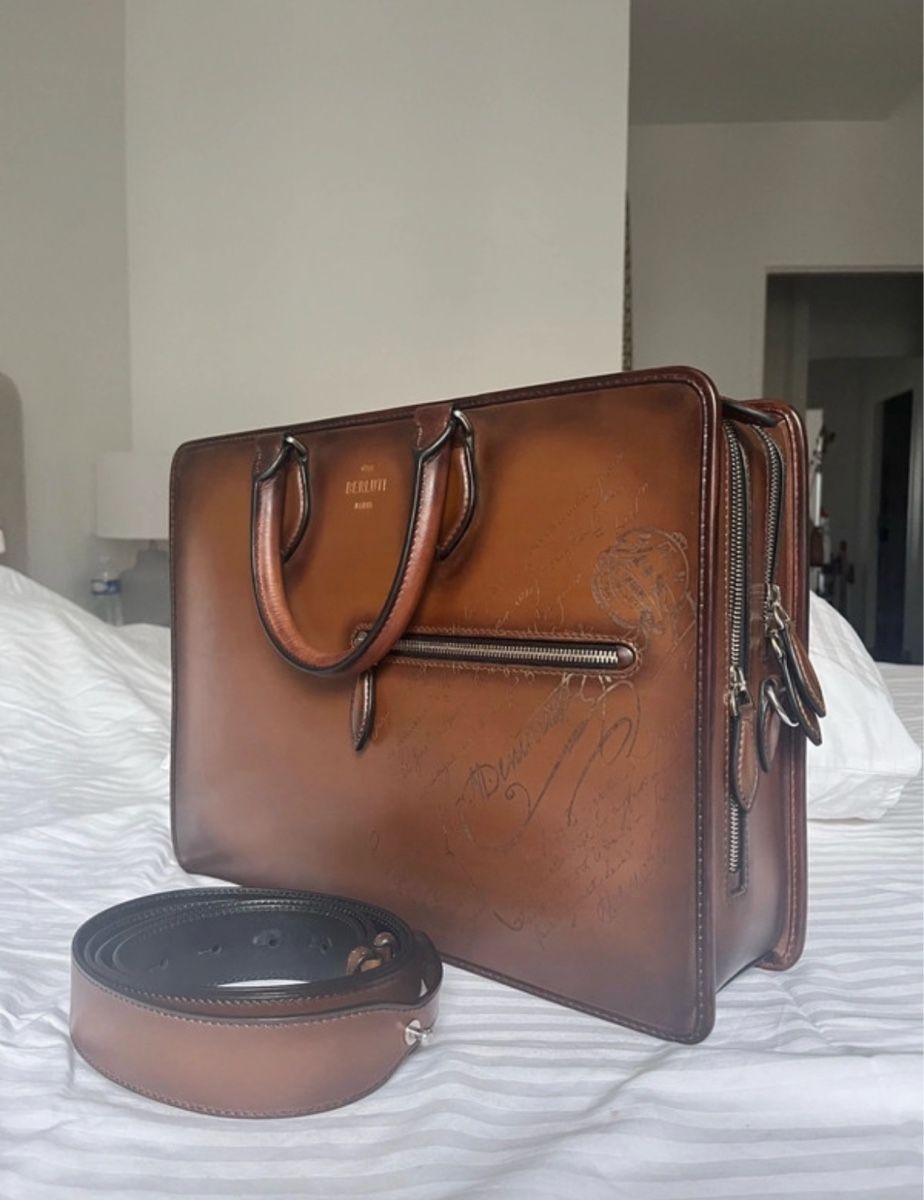Borse: Cartable Deux Jours En Cuir- Berluti – Nuovo e nell'imballaggio originale da Fully venduto da Rikikaka 1