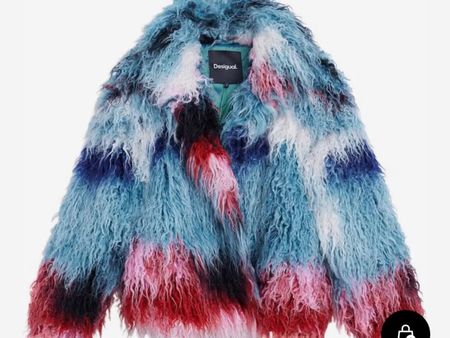 Zottel Jacke Desigual neu L eher  M  259,- chf