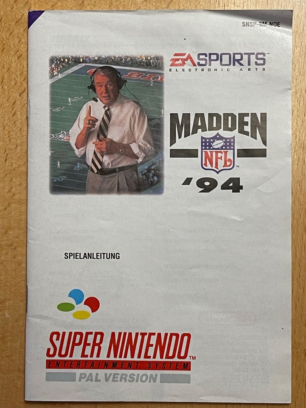 NFL Giochi: Madden NFL 94 SuperNintendo – Usato da Rüti ZH venduto da alumedien 5