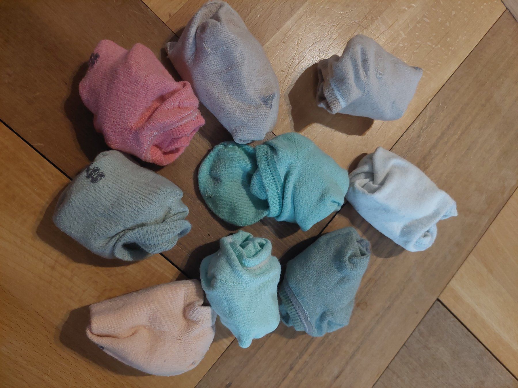 C&A Calze per bambini: C&A Kurzsocken Grösse 31-33 9-er-Set – Nuovo (secondo la descrizione) da Beckenried venduto da Havacola 4
