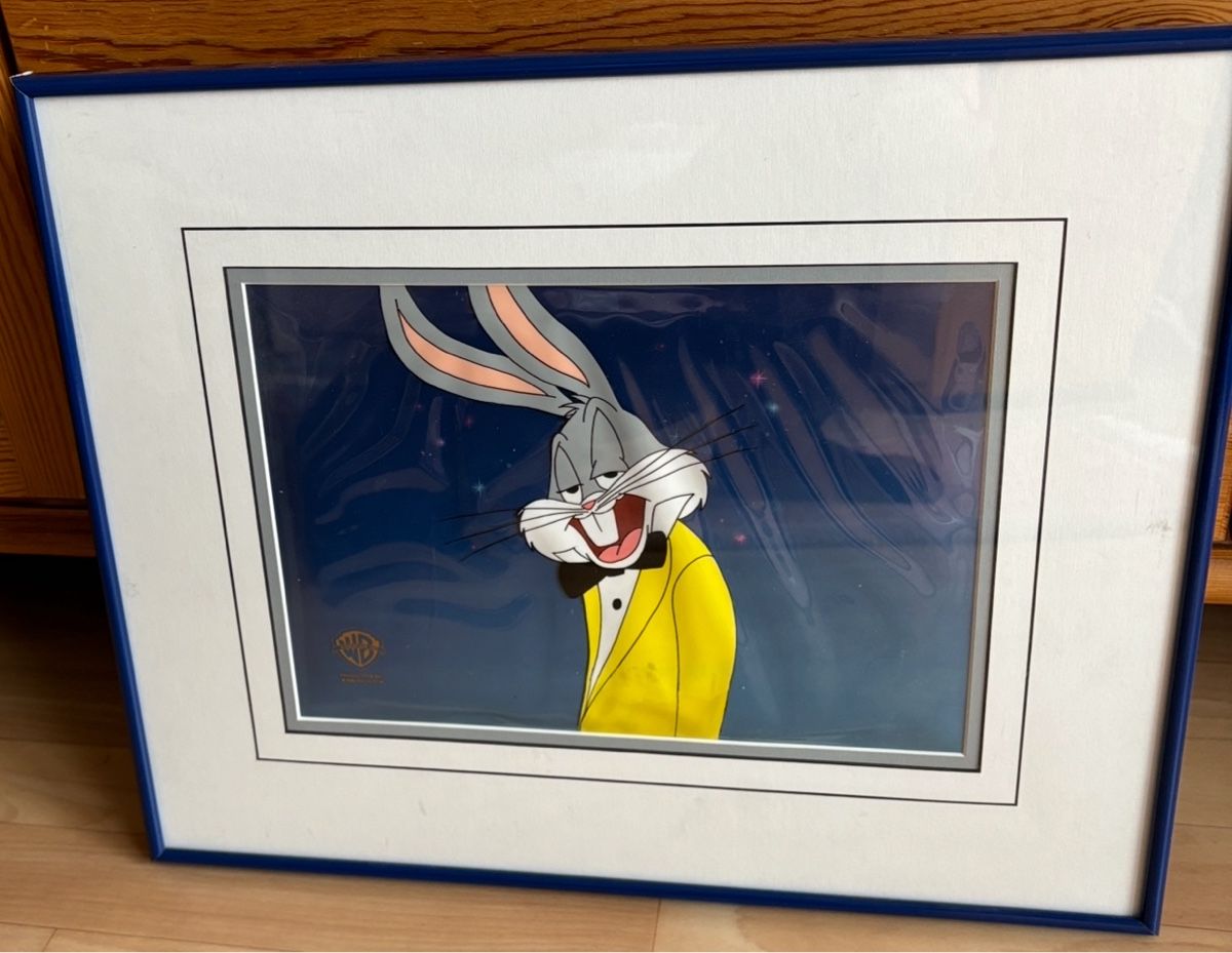 Foto & Immagini: Warner Bros. Anim.Art. Cel Bugs Bunny Overtures to Disaster – Usato da Kehrsatz venduto da Raboy