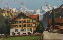 WILDERSWIL - Hôtel und Pension des Alpes - 1912