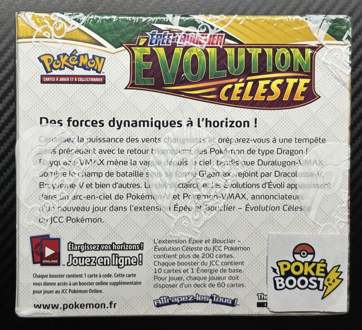 Pokémon Carte collezionabili: Scellé Pokémon - Display Évolution Céleste 🇫🇷 – Nuovo (secondo la descrizione) da Froideville venduto da PokeBoost 2