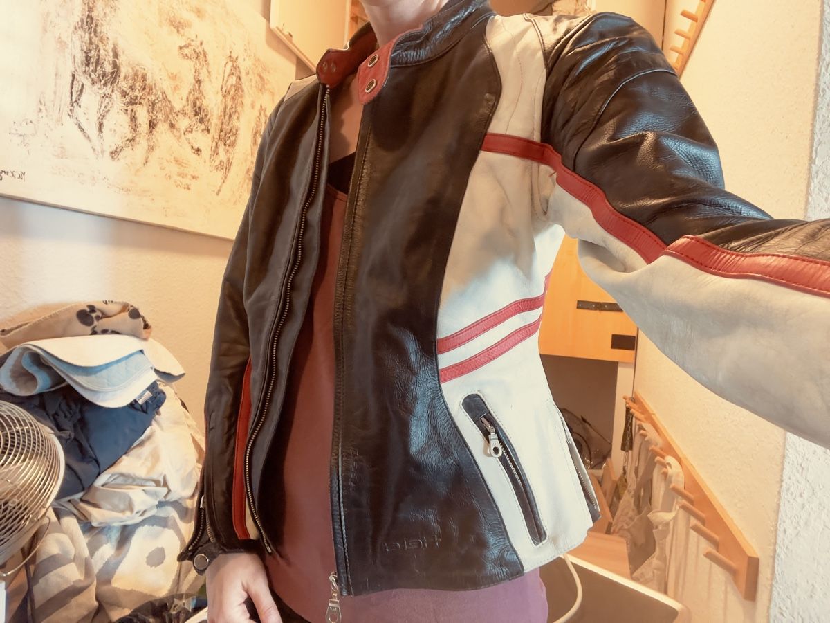 Jacken: Veste moto en cuir – Neu (gemäss Beschreibung) aus Grand-Lancy von tiz_8l2h 1