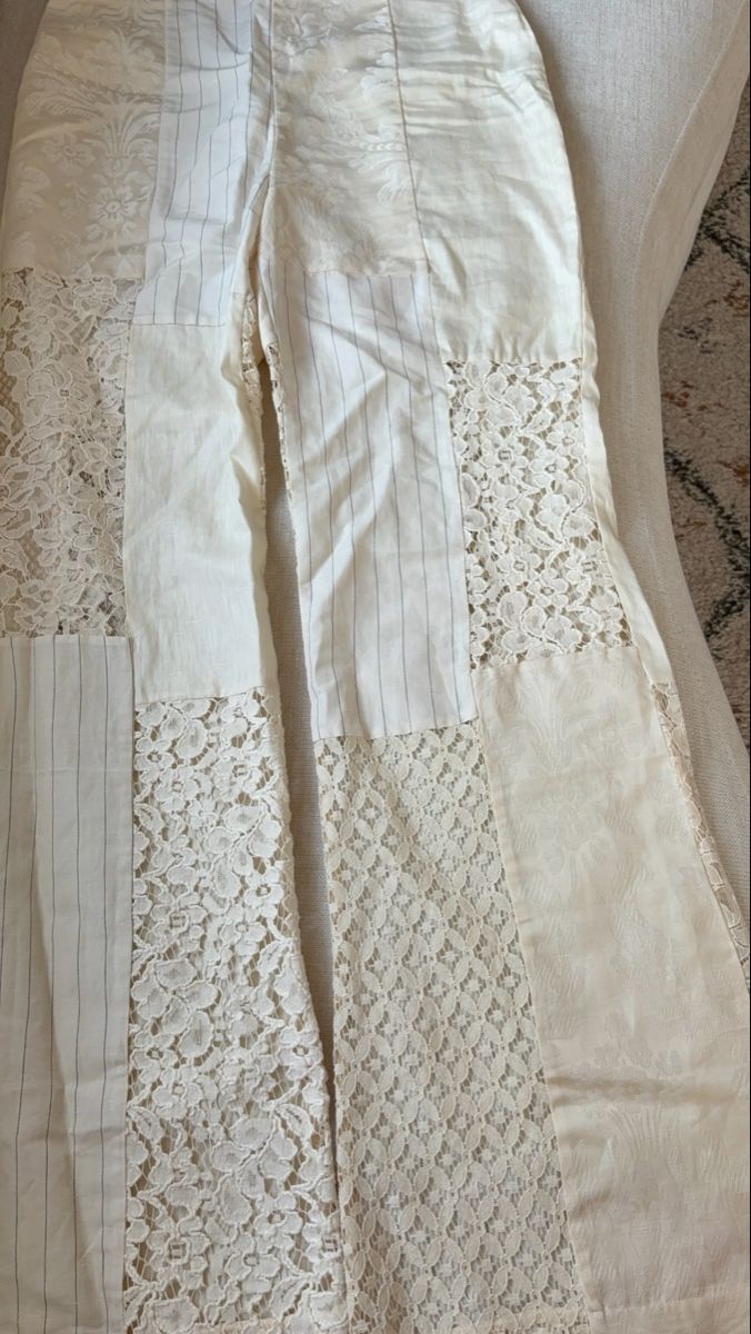 Hosen: Zimmermann patchwork lace trousers size 2 new with tags – Neu (gemäss Beschreibung) aus Zürich von Charrua 1