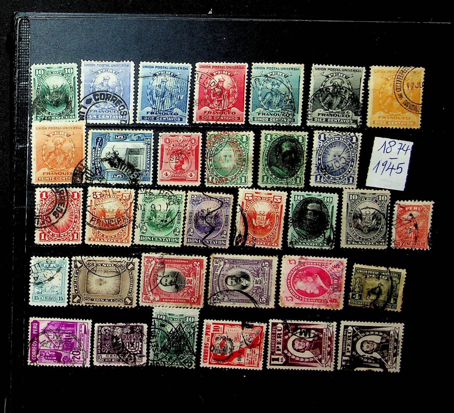 Tutti i francobolli: PÉROU TIMBRES OBLITÉRÉS 1874-1945 /U974 – Usato da Estavayer-le-Lac venduto da nane85