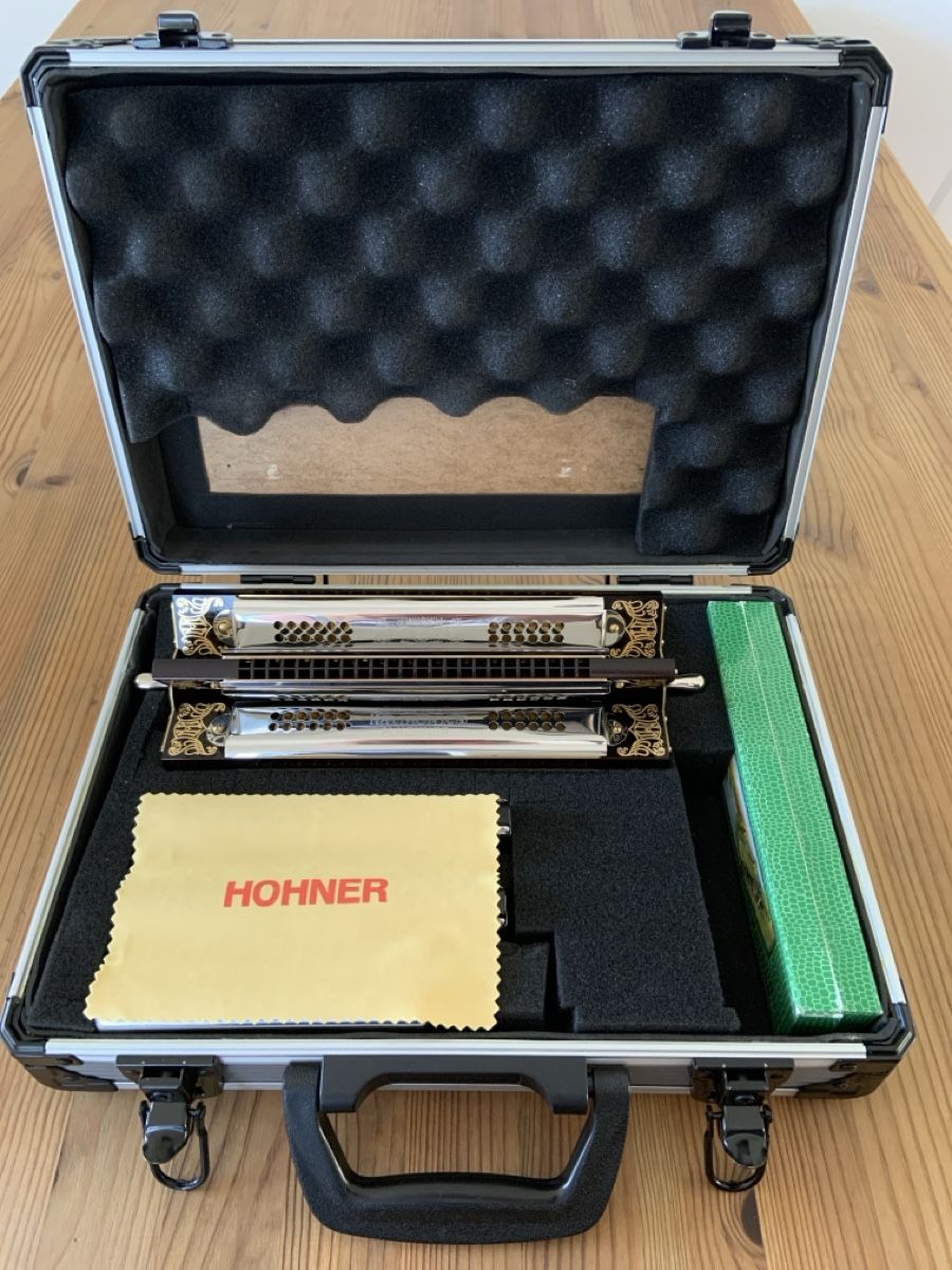 Hohner Instruments de musique: Harmonika Set HOHNER mit Koffer – Neuf (Voir description) à Zug par ConnyM02 3
