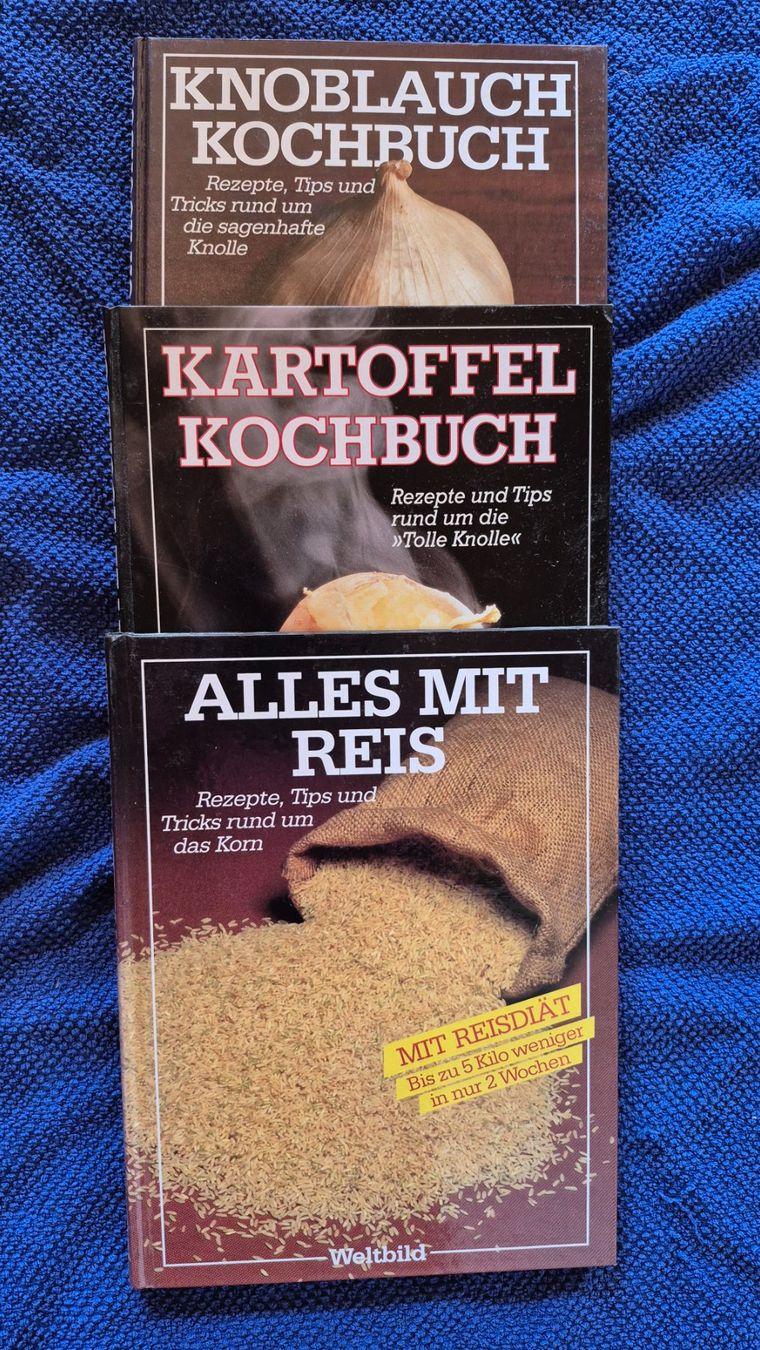 Bücher: 3 Kochbücher – Gebraucht aus Liestal von Sigold